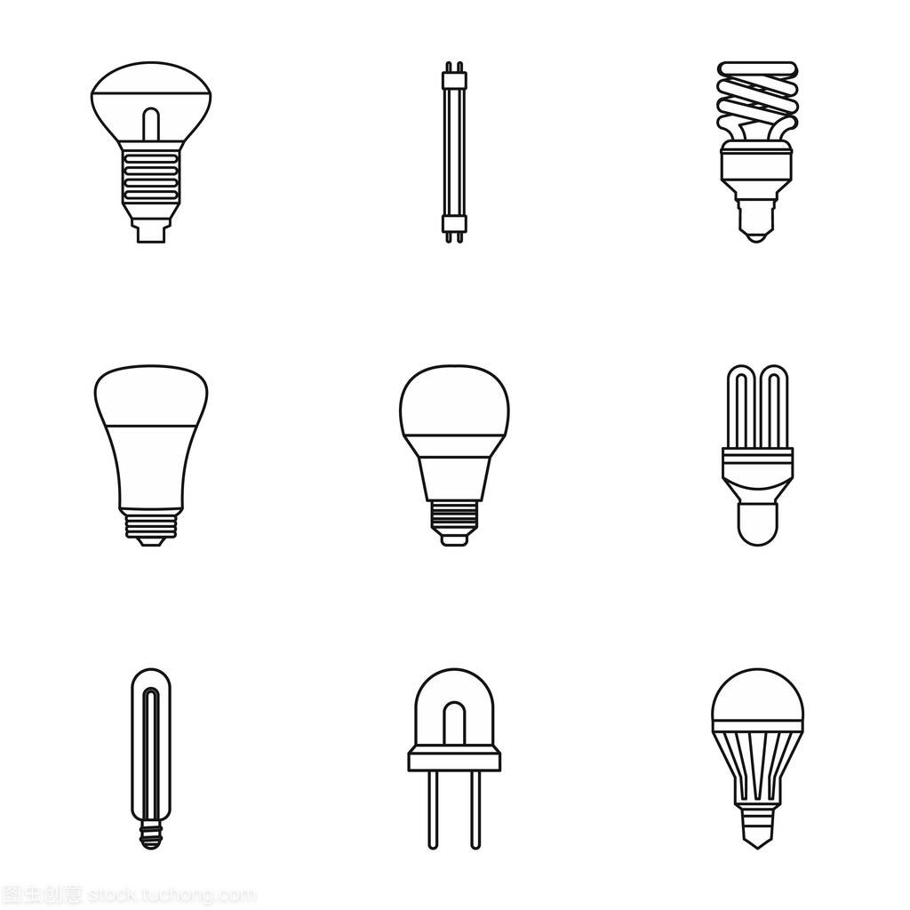 光影之形 照明圖標(biāo)集的設(shè)計(jì)理念與視覺語言